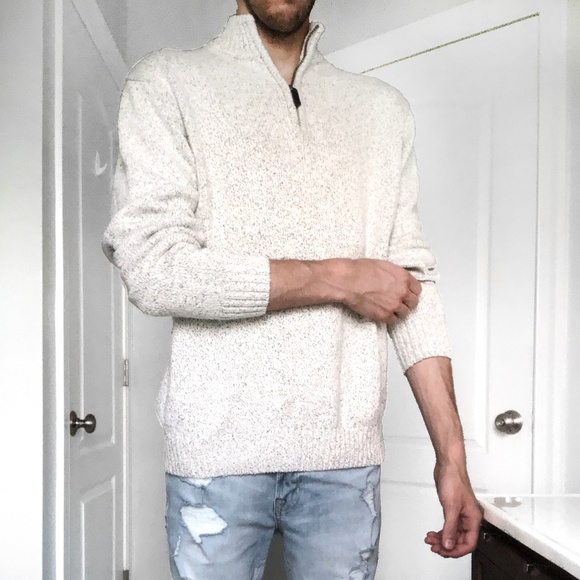 turtleneck quarter zip